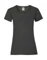 Goedkope Dames T-shirts fruit of the loom value weight 61-372-0 light graphite